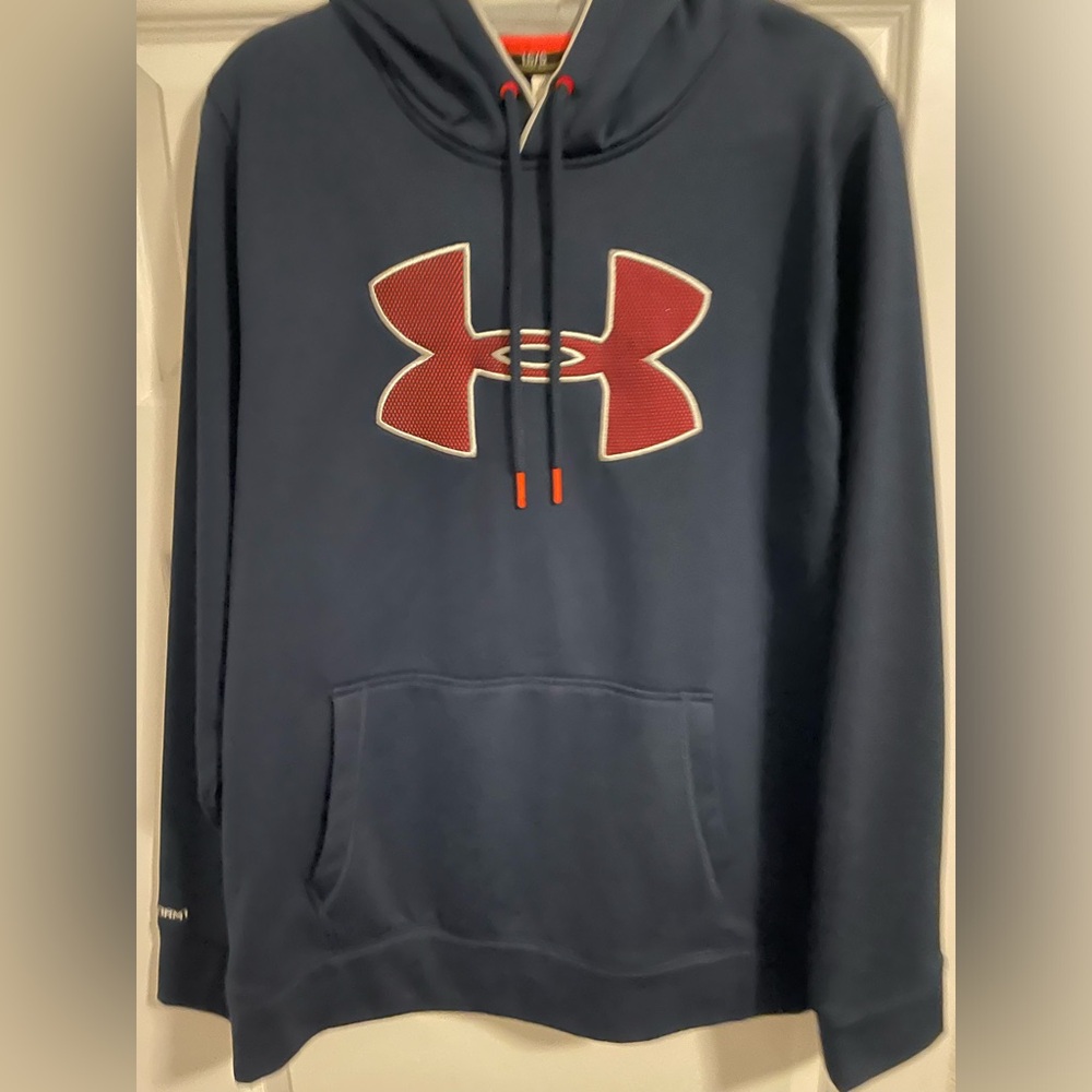 Blue under armour hoodie